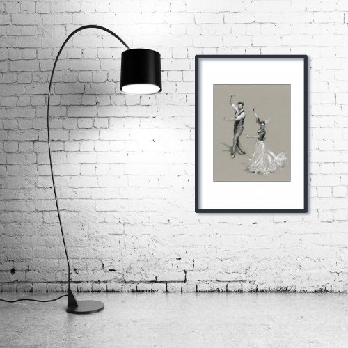 ‘Alegria’ - Wall Art with Lamp