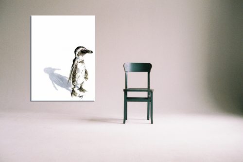 ‘Boo’ - Wall Art with Chair
