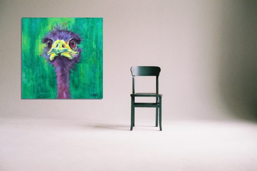 ‘Eric’ - Wall Art with Chair