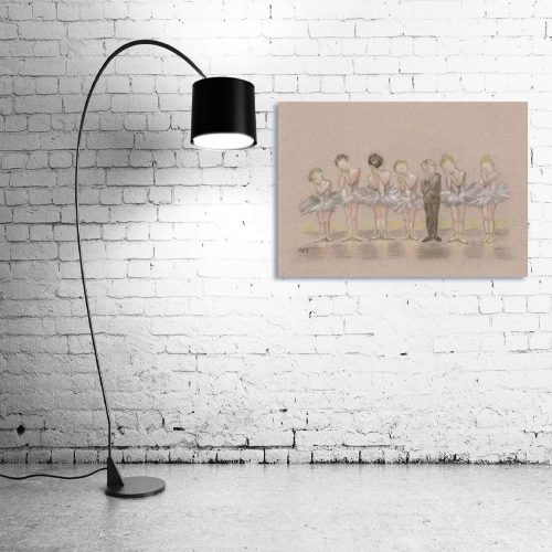 ‘Tiddlers ’ - Wall Art with Lamp