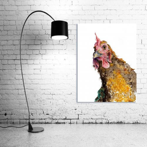 ‘Whaaaaat?’ - Wall Art with Lamp