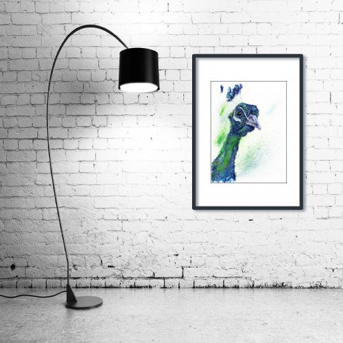 ‘What’s up, Doc’ - Framed print with Lamp