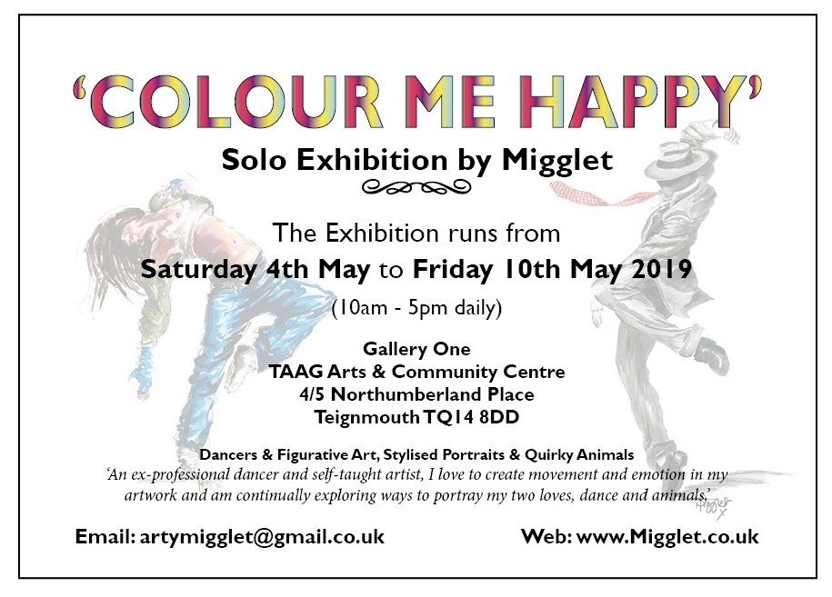 Solo Exhibition Advert