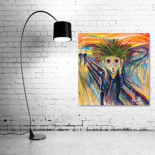 The-Scream-Troll-Wall-Art-with-Lamp